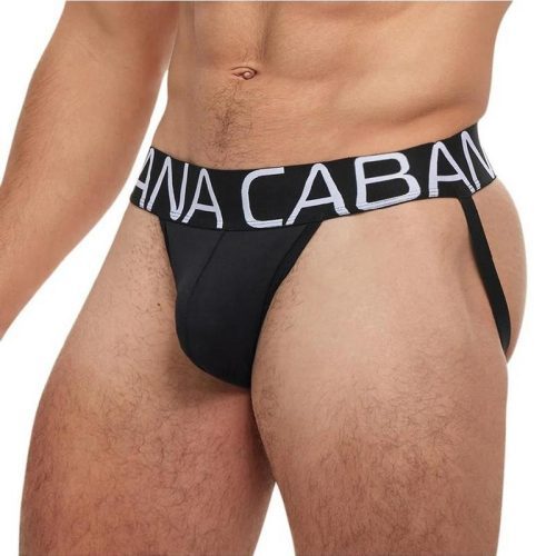 Banana Cabana Jock - Black - Large/XLarge