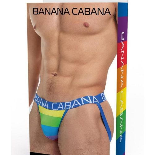 Banana Cabana Jock - Multicolor/Rainbow - Large/XLarge