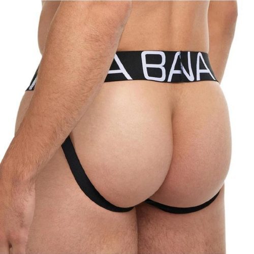 Banana Cabana Jock - Black - Large/Medium