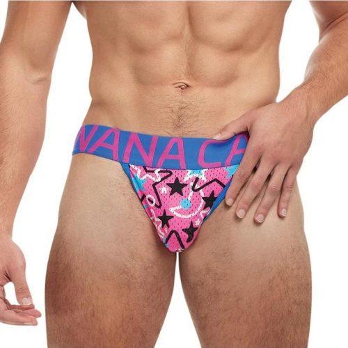 Banana Cabana Jock - Purple - Large/Medium