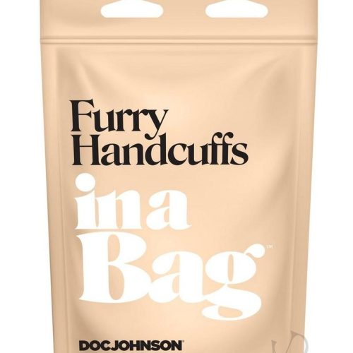 in a bag furry handcuffs black 40dbf00b d626 4693 89ea eef9e348ddac