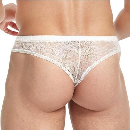 Lace King Lace Bikini - White - Large/XLarge