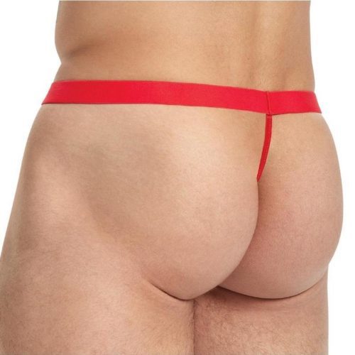 Lace King Lace G-String - Red - Large/XLarge