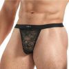 Lace King Lace G-String - Black - Medium/Small