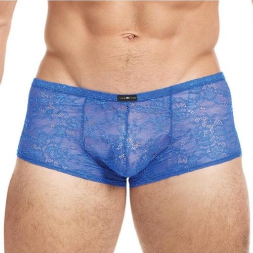 Lace King Lace Trunks - Blue - Medium/Small