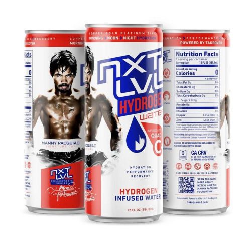 Nxt Lvl Water Manny Pacquiao - 12oz - 12pack