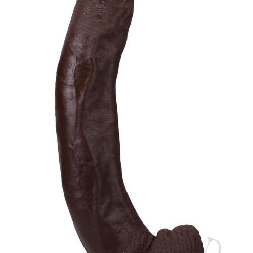 Signature Cocks Ultraskyn Dredd Dildo with Removable Suction Cup - Chocolate - 13.5in