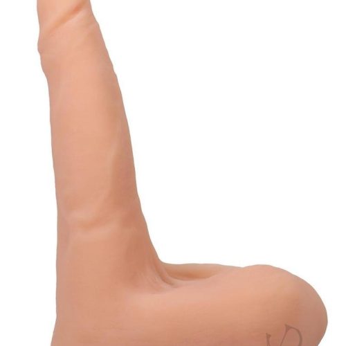 Signature Cocks Ultraskyn Lucas Frost Dildo with Removable Suction Cup - Vanilla - 7in