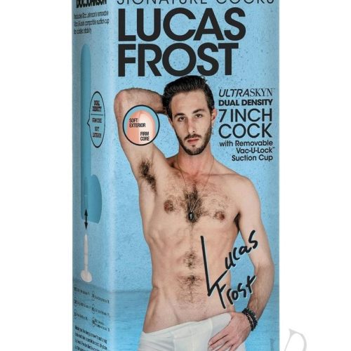 signature cocks ultraskyn lucas frost dildo with removable suction cup 7in vanilla f0d60b04 20df 43be a9a4 17eaeb88a3e9