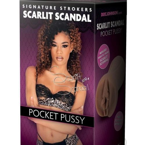 signature strokers scarlet scandal ultraskyn pocket masturbator pussy caramel de520563 e4b6 402e ba0d 3ce2477f741d