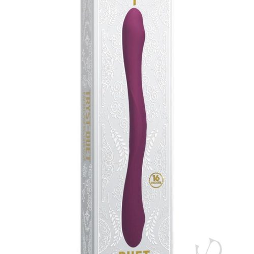 tryst duet rechargeable silicone double end vibrator with remote control pink 6f892837 d6a5 4448 b9e9 7ede39188abe